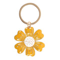 Yellow Daisy Keychain