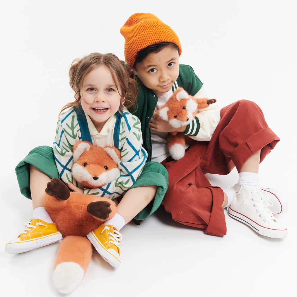 Zorro de peluche, El más suave (40 cm) - 0+