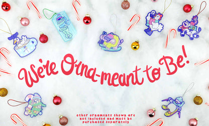 Decoración navideña de gallina cantante