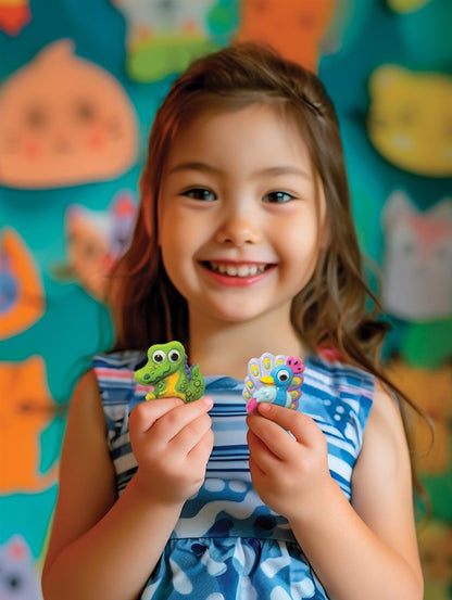 Kit de moldeo - Animales con ojos graciosos