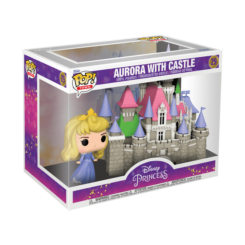 Pop! Town Aurora com o seu castelo