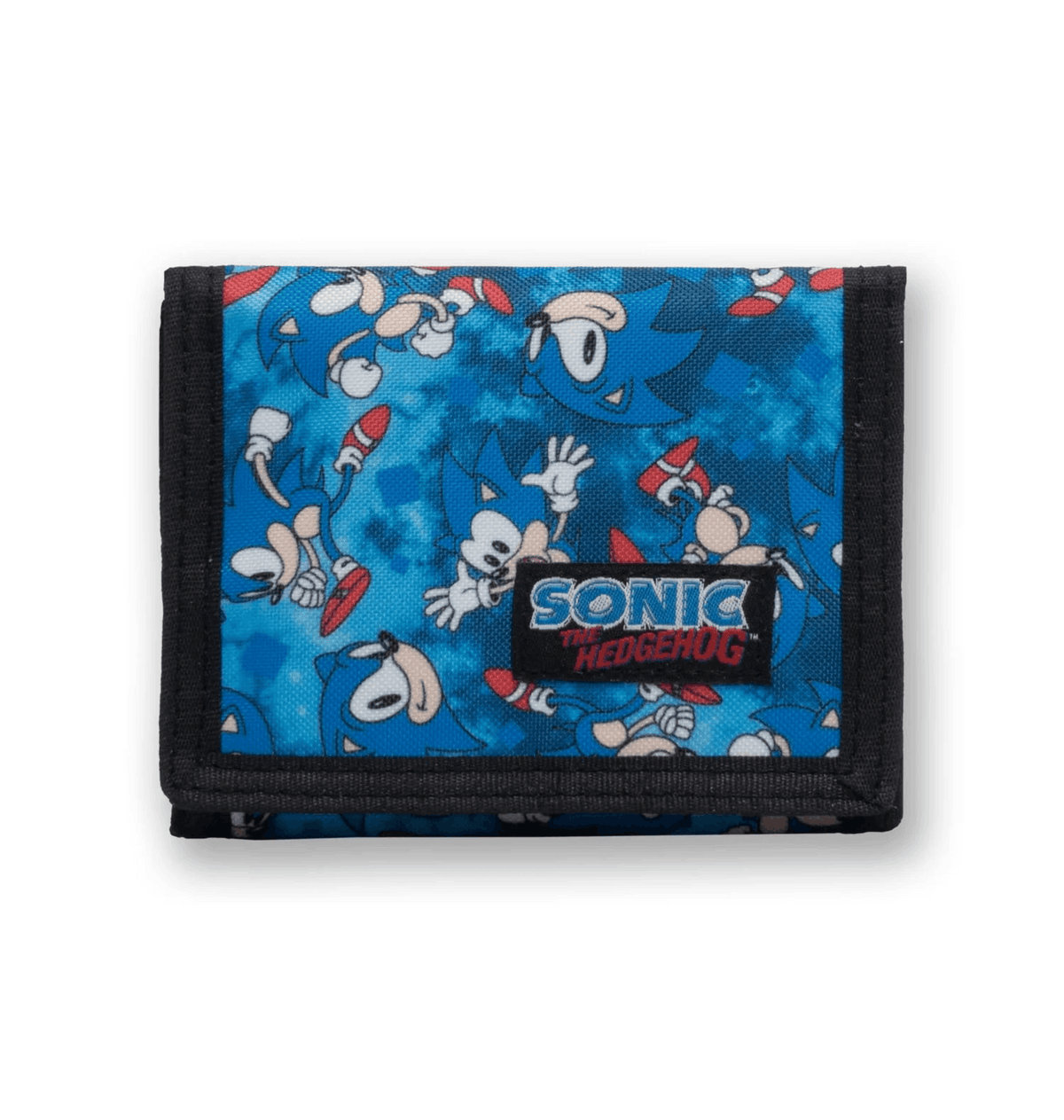 Portefeuille trois volets Sonic The Hedgehog en nylon