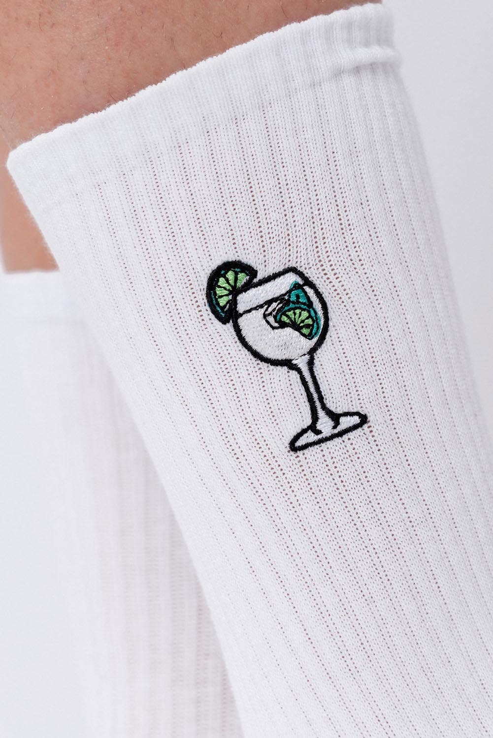Hugo Spritz embroidered socks 