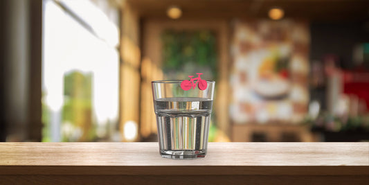 Colorful bicycle glass markers