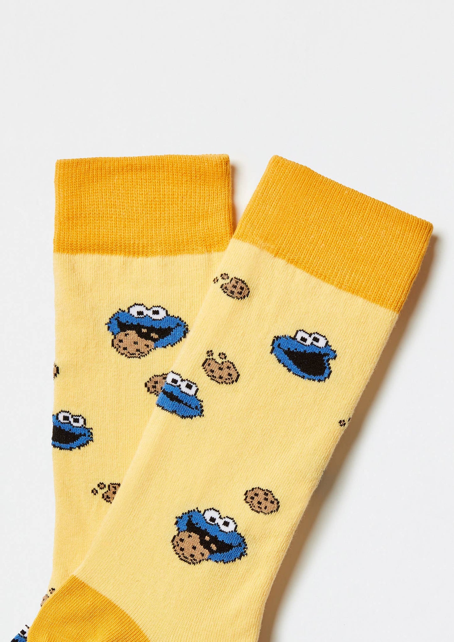 BeSesameStreet Cookie Monster Jaune - 100 % Coton Bio
