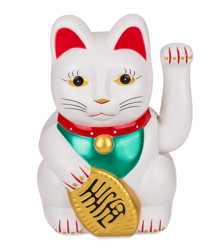 Chat Chanceux Classique Blanc – vue 10