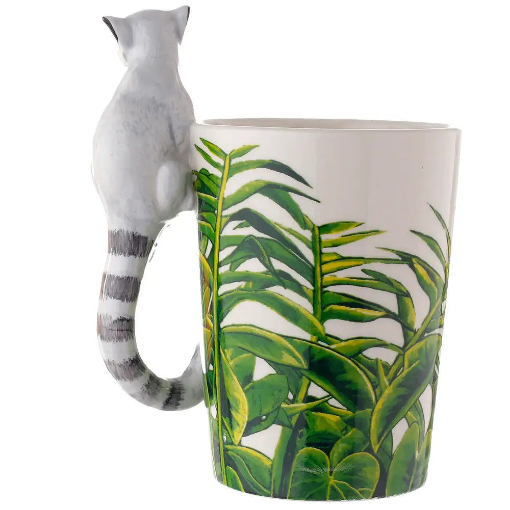Mug Lemurien avec poignée 3D