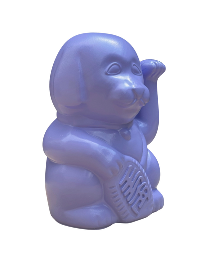 Chien Chanceux Violet