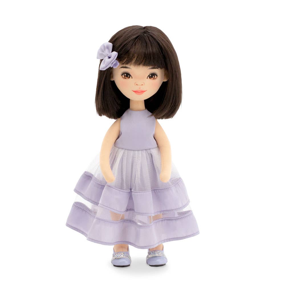 Poupée Lilu en Robe Violette - 32 cm