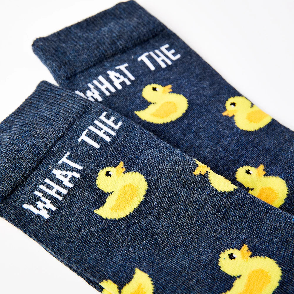 Calzini a forma di anatra "What The Duck"
