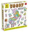 Holzpuzzle - Einhorn