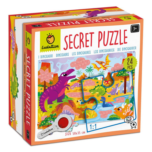 Secret Puzzle - Dinosaurs 