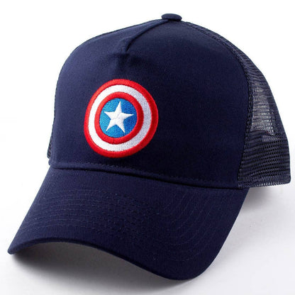 casquette trucker marvel captain america cotton division