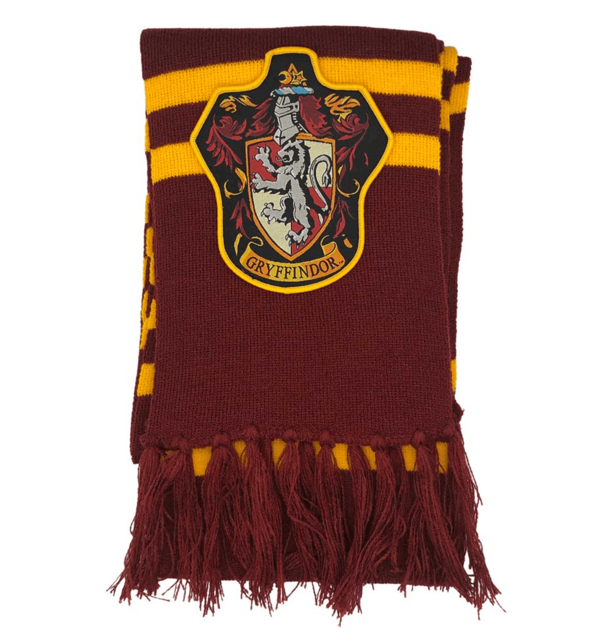 Écharpe Harry Potter Gryffondor avec écusson
