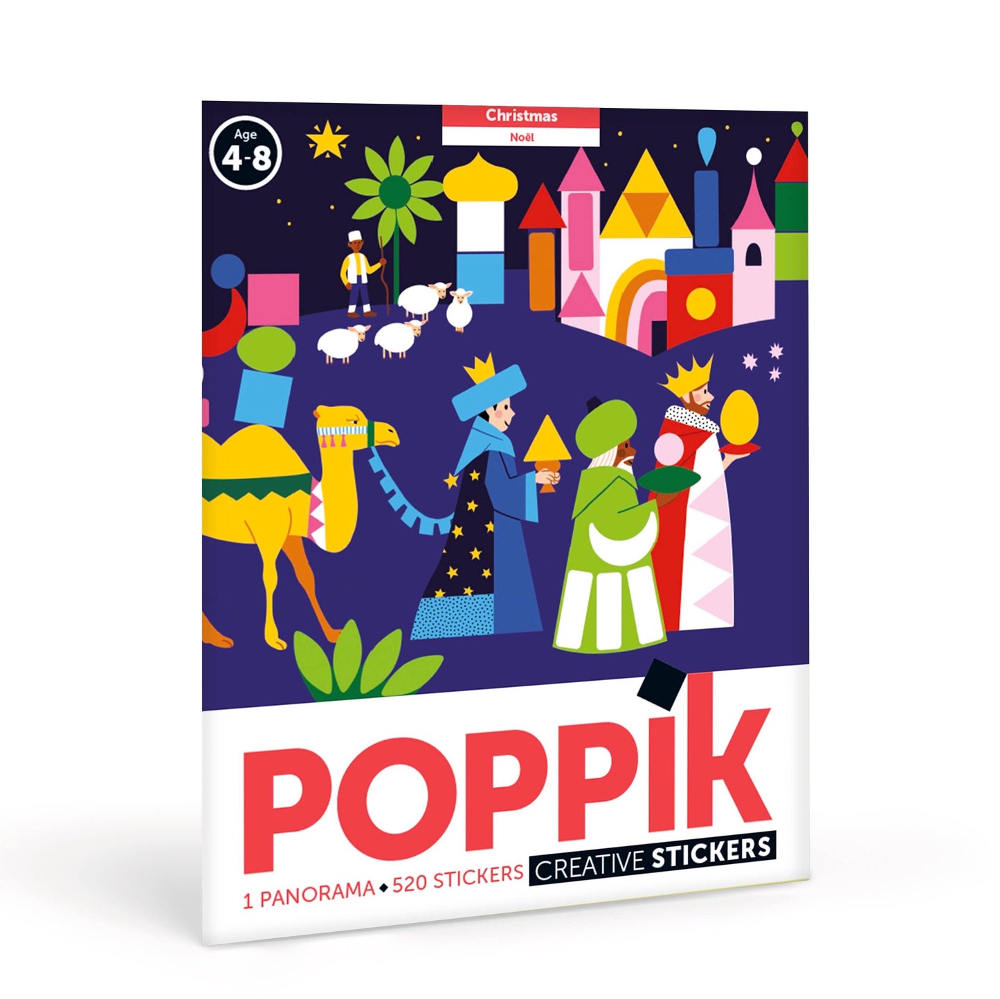 Noël - Poster Panorama en sticker 3+