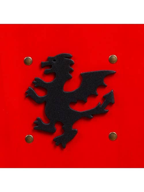Bouclier Kamelot Rouge avec Dragon S