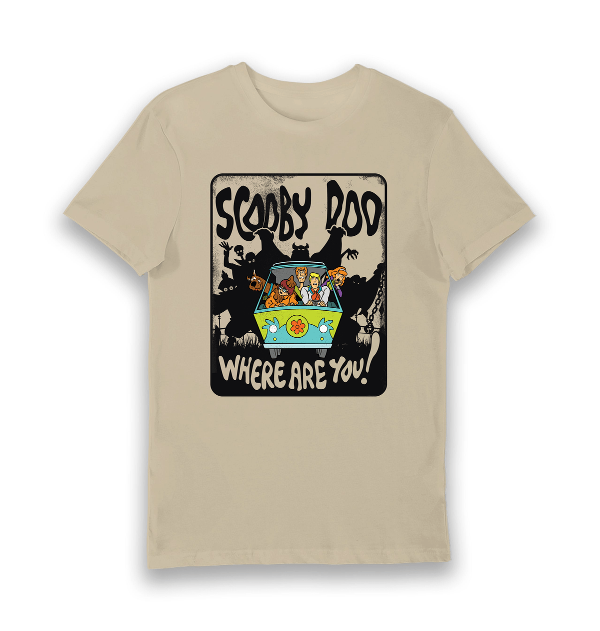 T-shirt adulte Scooby-Doo Mystery Machine Where Are You