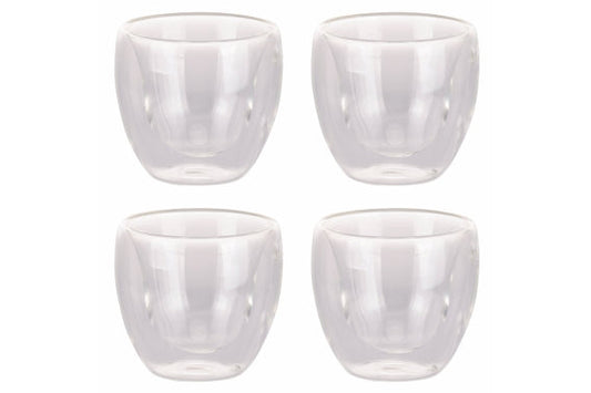 SET OF 4 DOUBLE WALL COFFEE CUPS 90 ML - 5904599