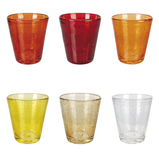 カンクン　グラス6個セット　サンセット - 5909889