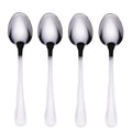 ANTIQUE SET 4 SPOONS 18 10 POLISHED SILVER - 5911364
