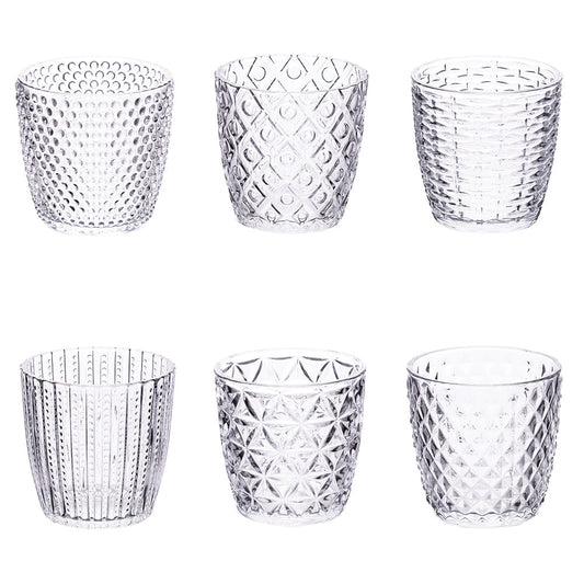 GEOMETRIE CLEAR SET OF 6 WATER GLASSES - 5915939