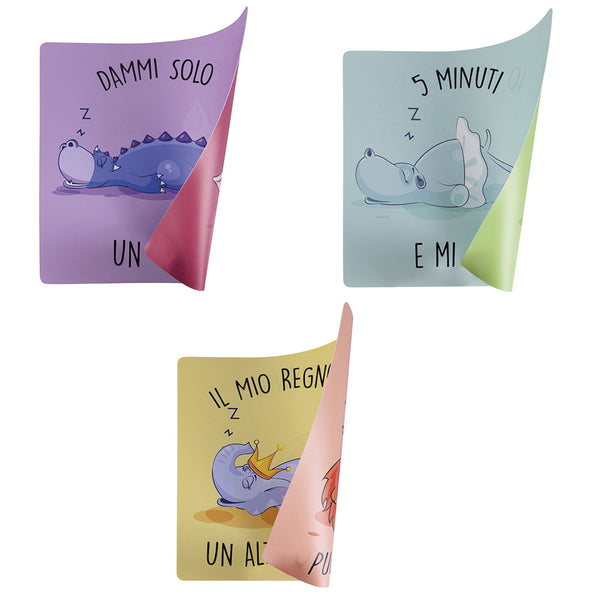 LAZY SQUARE PLACEMAT 3 ASS - 5918506