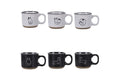 MIAO B/W SET 6 COFFEE CUPS 90 CC - 5918550