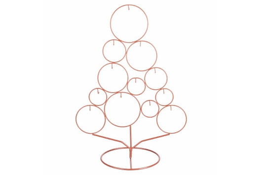 COPPER METAL TREE WITH HOOKS SMALL - 5919667