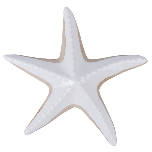 SMALL WHITE STAR   TERRACOTTA - 5919894