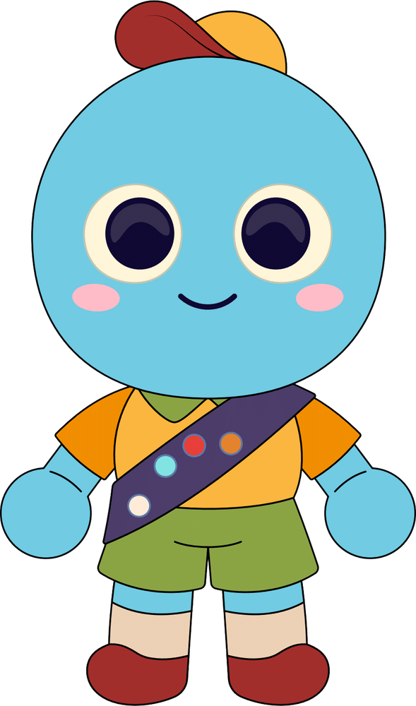 ピークキーホルダー (5インチ)