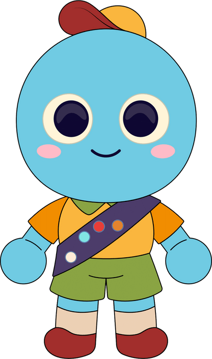 ピークキーホルダー (5インチ)