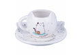 OROSCOCATS CUP AND SAUCER SET AQUARIUS - 5920353