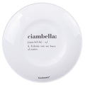 VICTIONARY FRUIT PLATE OPAL ROUND D20,5CM CIAMB - 5920667