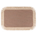 JUTE PLACEMAT RECT.   PAPER BANGS - 5921032