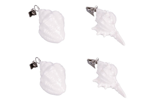 TABLECLOTH WEIGHTS SET 4 PCS ASSORTED WHITE - 5921057