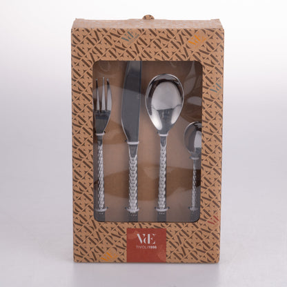 MALINDI SET 24PCS SILVER CUTLERY SHINY - 5921478