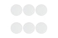 SET 6 COASTERS HORECA / WHITE D10CM - 5921713