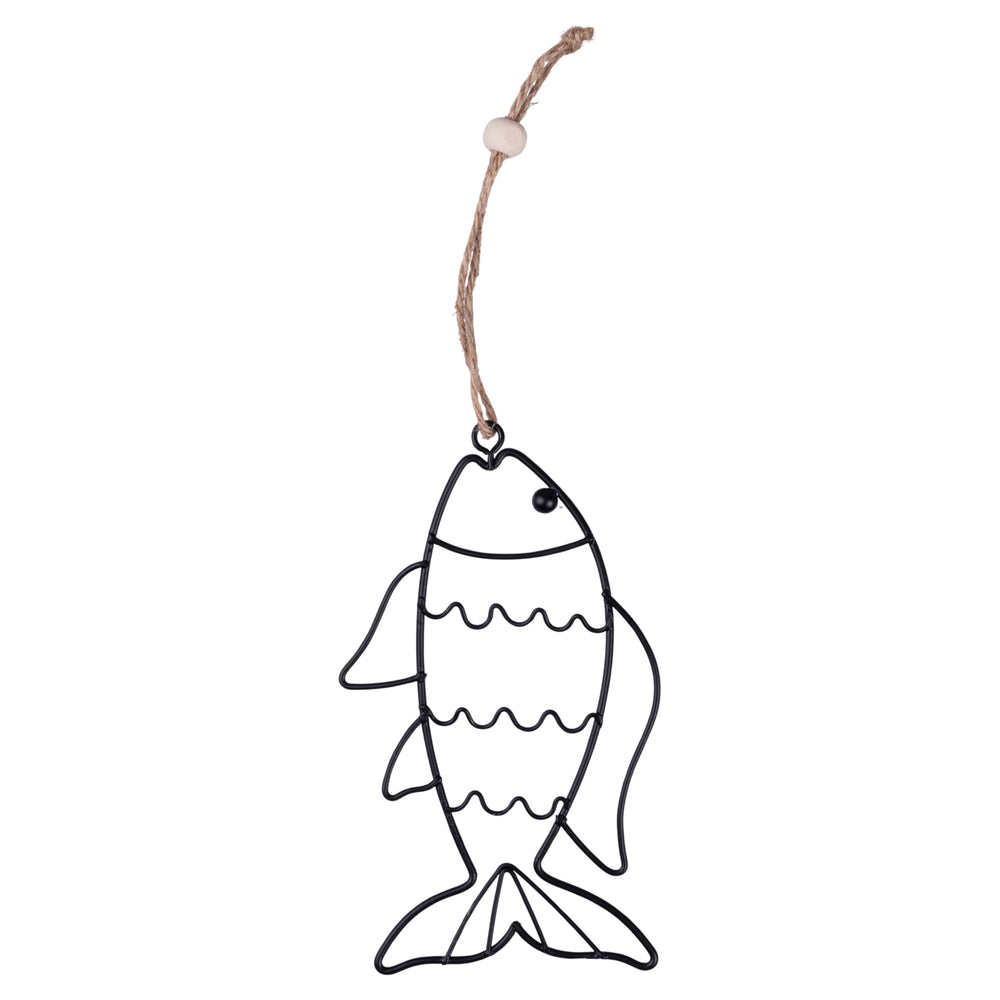 Appendini a Forma di Pesce in Metallo - 5 Assortiti - 5921873
