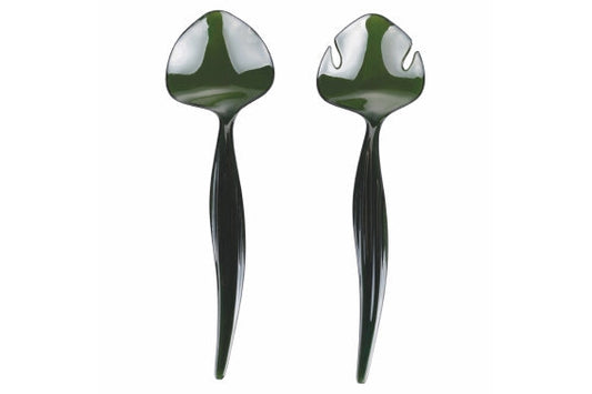 LA CUCINA SET OF GREEN PLASTIC SALAD CUTLERY - 5921991
