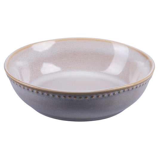 THE MARKET SOUP PLATE   DECORATED RIM - 5922132