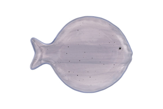 KOS FISH PLATE GRAY 25,3X19CM - 5922493