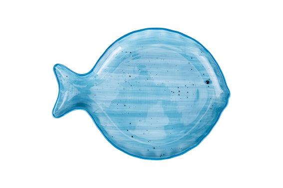 KOS FISH PLATE BLUE 30X22,2CM- 5922494
