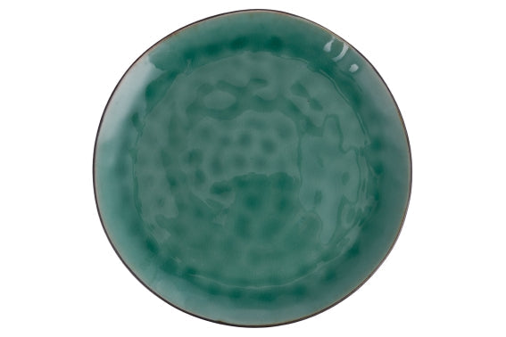 THE MARKET 2ND QUALITY TURQUOISE DINNER PLATE 27.5CM - 5923812