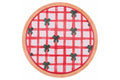 XMAS RIBBON DECORATIVE TILE.20CM - 5924194