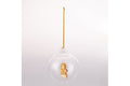 XMAS BALL BOROSILICATE MARZIPAN - 5924300