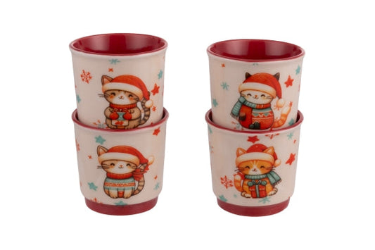MERRY MIAO コーヒーカップ4客セット 100ml - 5924938