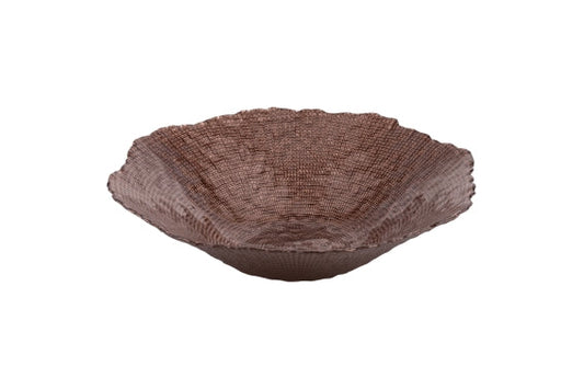 GLASS BOWL / CHOCO 40CM - 5924957