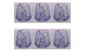 CANDY セット 6個入り パープル ウォーターグラス 410ML - 5925329