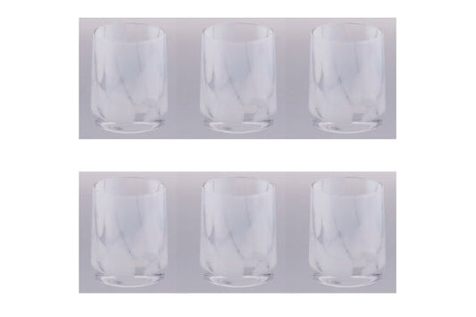 THALIA SET OF 6 WHITE WATER GLASSES 350ML - 5925971