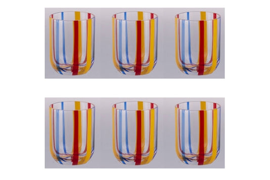 CAROUSEL SET 6 WATER GLASSES 320ML - 5926001